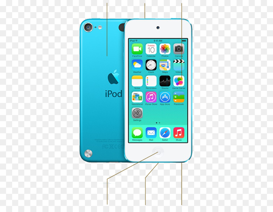 Ipod Touch，Apple Ipod Touch 5e Génération PNG