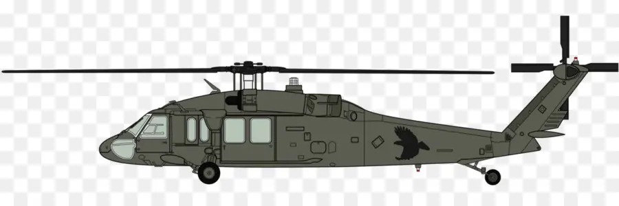 Sikorsky Uh60 Black Hawk，Rotor D Hélicoptère PNG