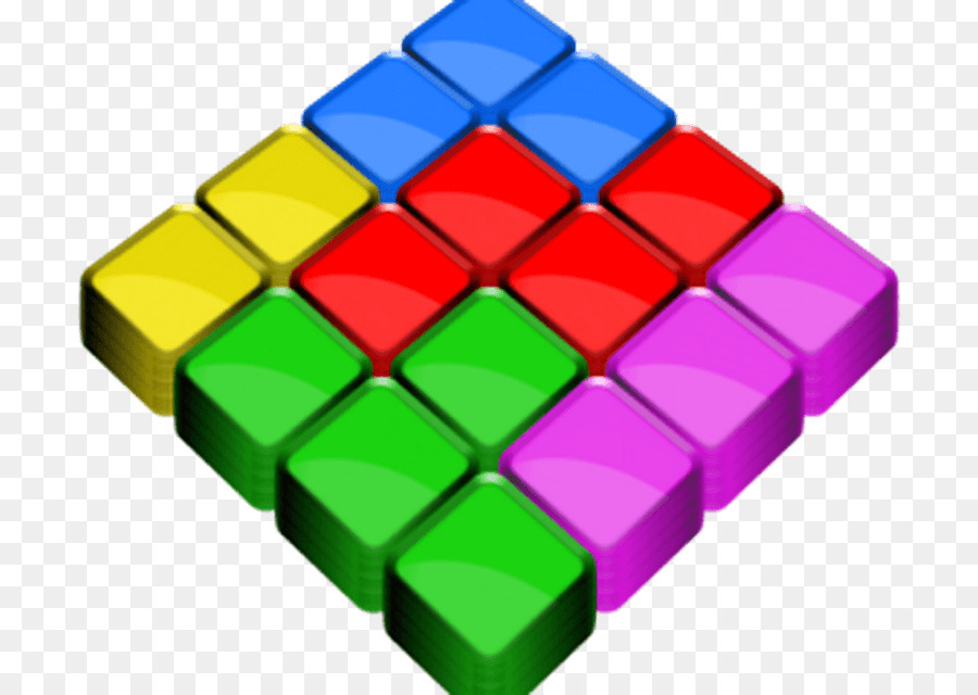 Blocs Colorés，Puzzle PNG