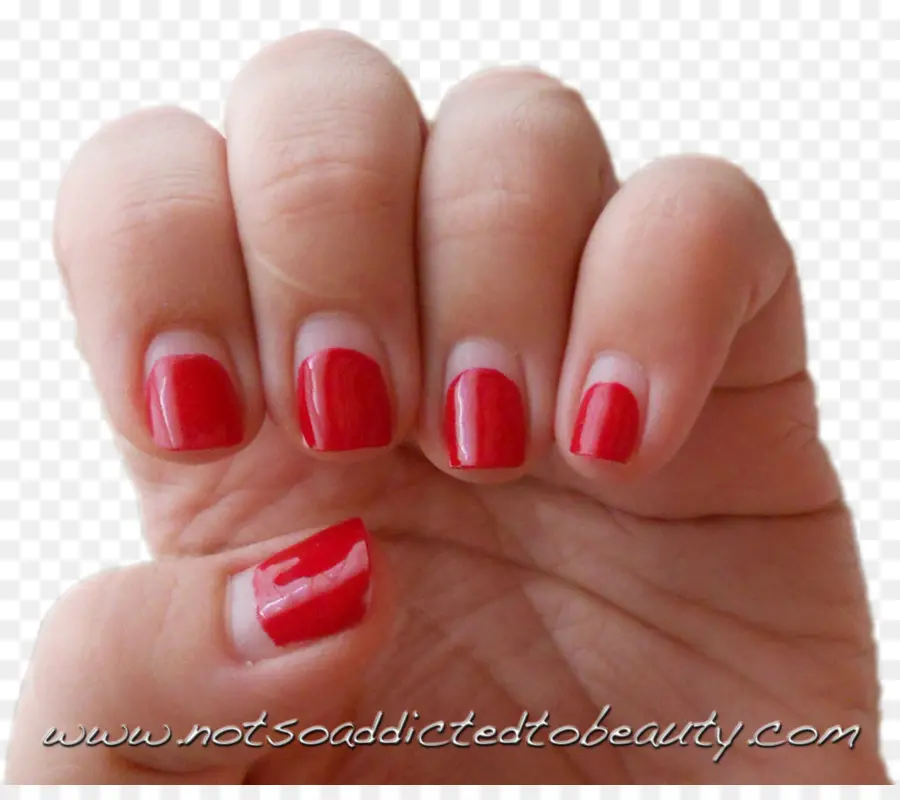 Vernis à Ongles Rouge，Clous PNG