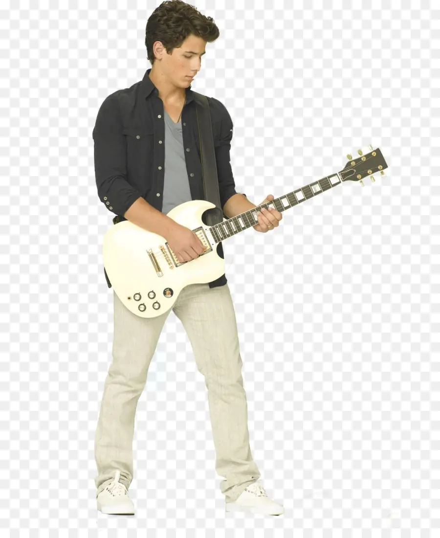 Nick Jonas，Guitare électrique PNG