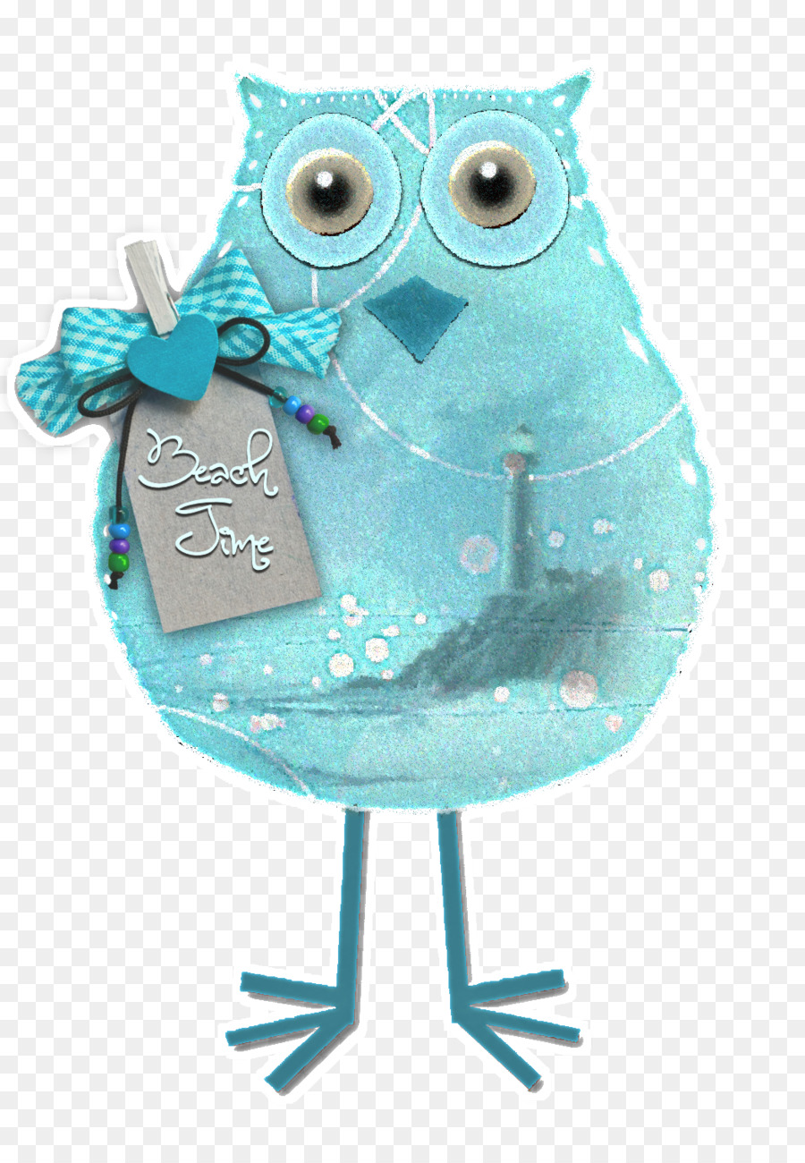 Hibou，Turquoise PNG