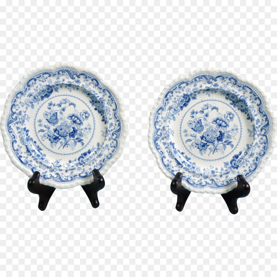 Bleu De Cobalt，Bleu Et Blanc De La Poterie PNG