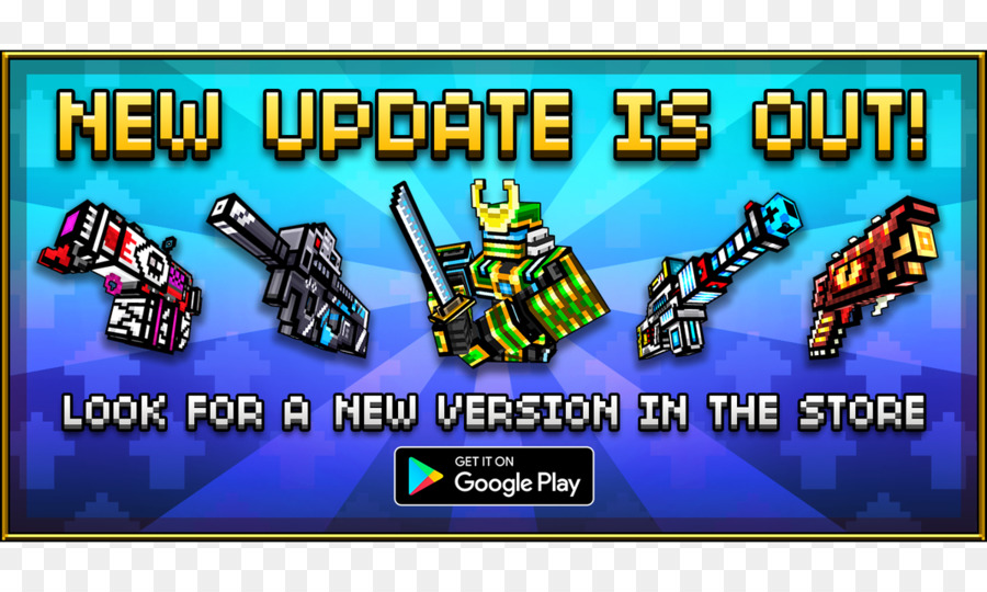 Pixel Gun 3d édition De Poche，Cyber Robot PNG