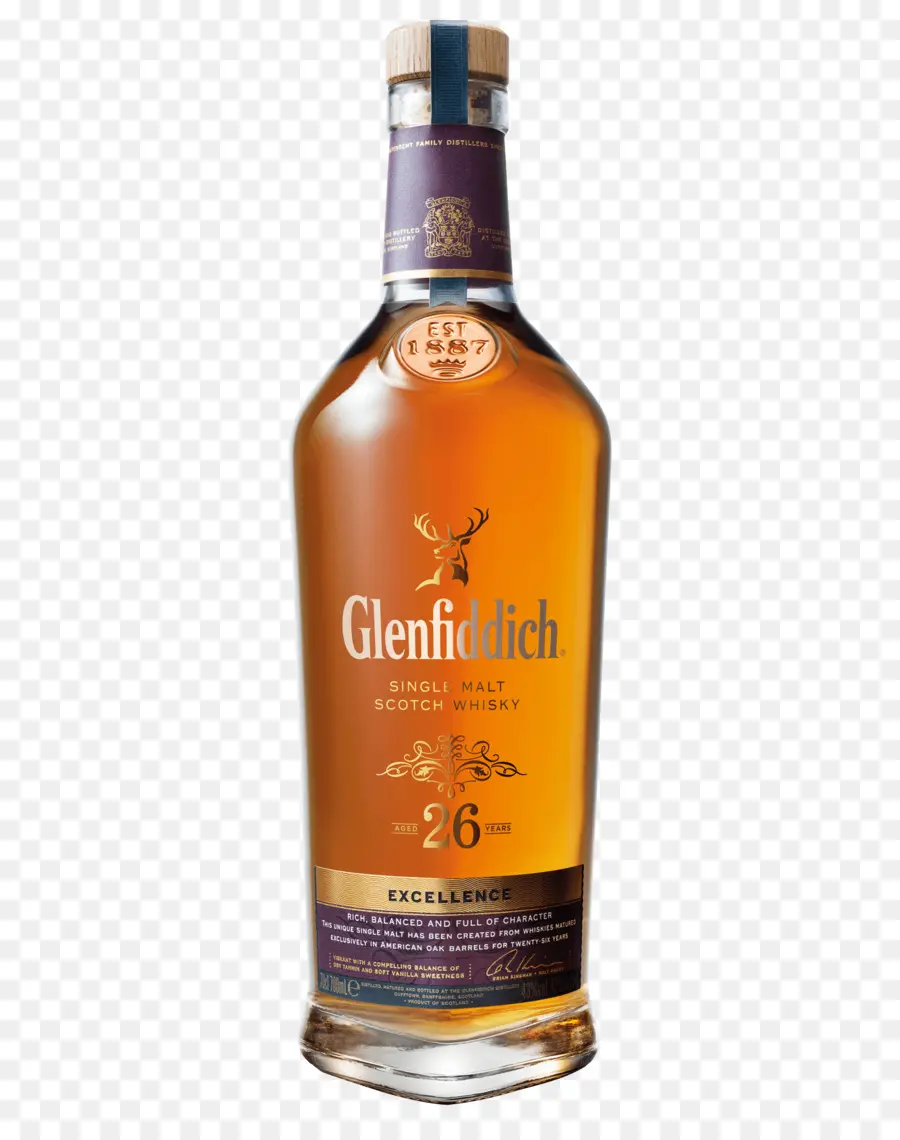 Whisky Glenfiddich，Bouteille PNG