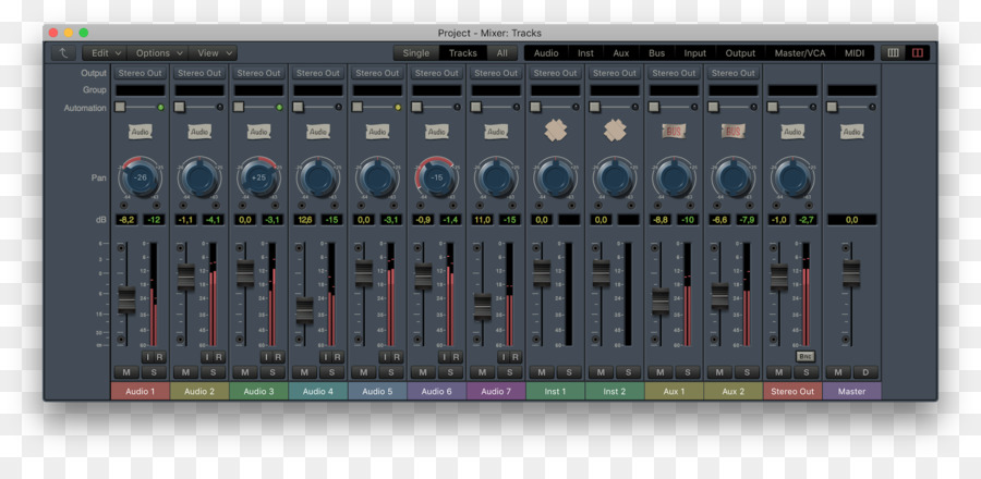 Interface De Mixage Audio，Son PNG