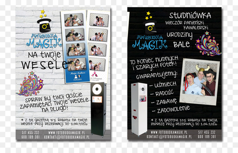 Photomaton，Flyer PNG