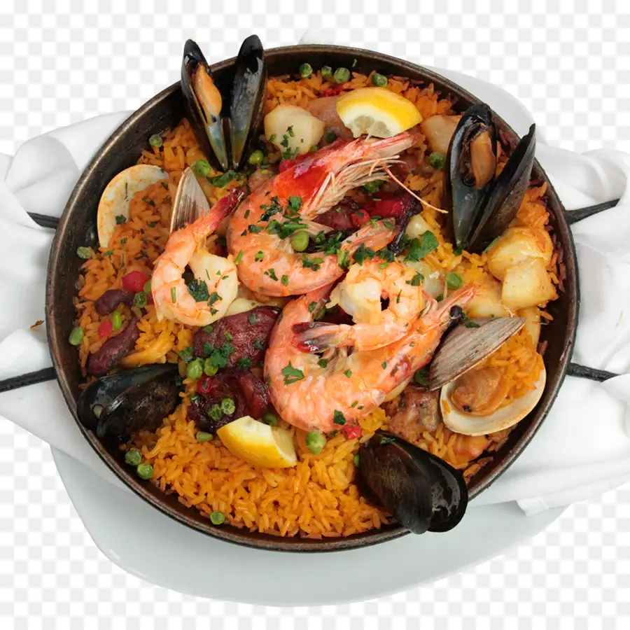 Paella Aux Fruits De Mer，Crevette PNG