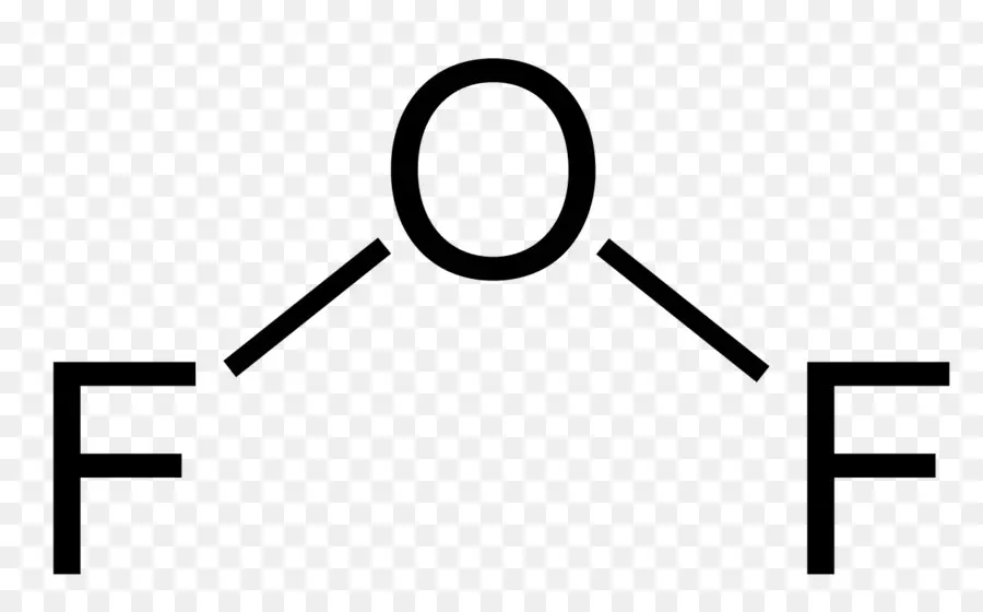 Difluorure D'oxygène，Molécule PNG