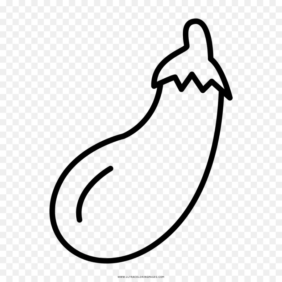 Aubergine，Contour PNG