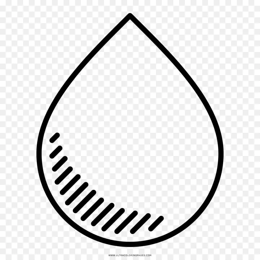 Goutte D'eau，Contour PNG