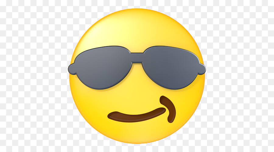 Emoji Pensant，Lunettes De Soleil PNG