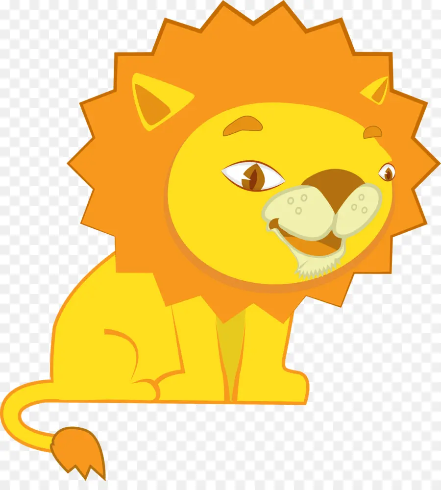 Lion De Dessin Animé，Roi PNG