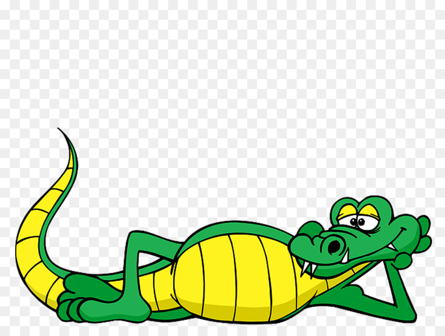 Crocodile Relaxant，Reptile PNG