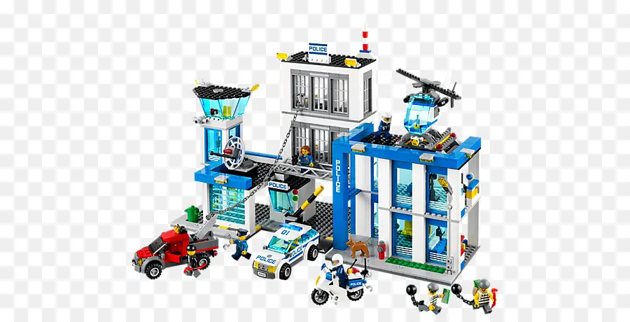 Lego 60047 De Police De La Ville De La Station De，Amazoncom PNG