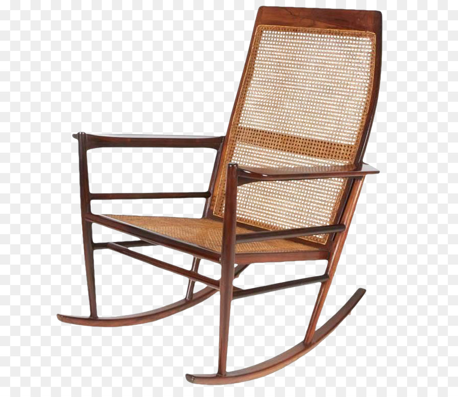 Chaise Berçante En Osier，Meubles PNG