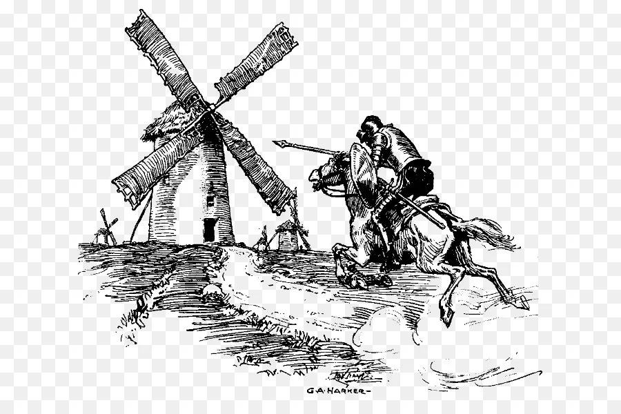 Don Quichotte De La Manche，La Tache PNG