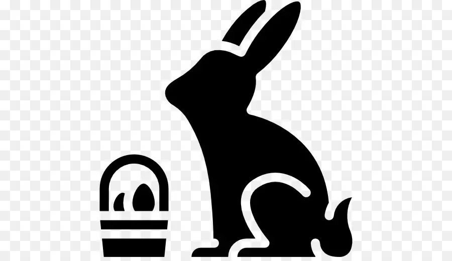 Lapin De Pâques，Panier PNG