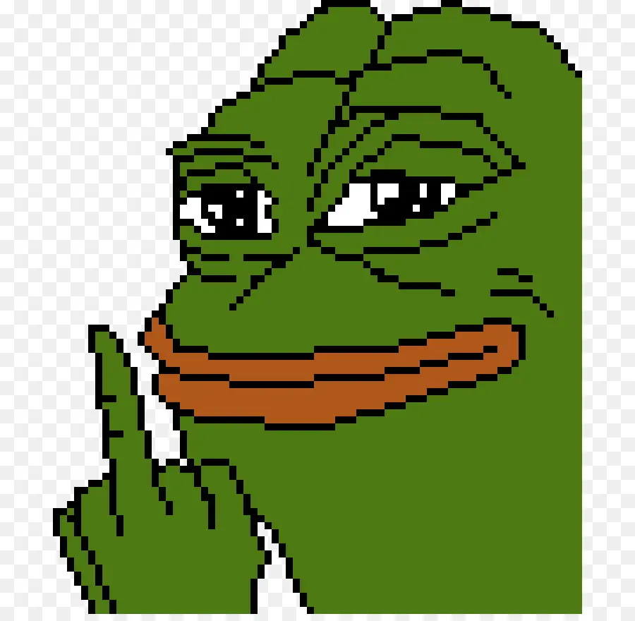 Pepe La Grenouille，Le Pixel Art PNG