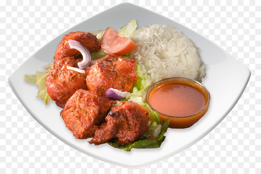 Poulet Tikka，Riz PNG