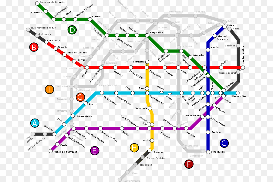 Plan Du Métro，Métro PNG