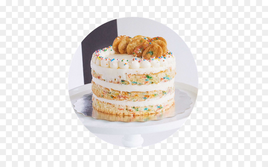 Confettis Gâteau，Crème Au Beurre PNG