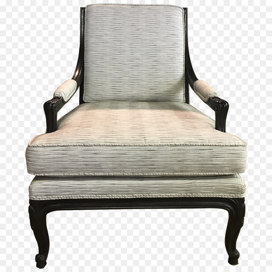 Fauteuil Beige，Bras En Bois PNG