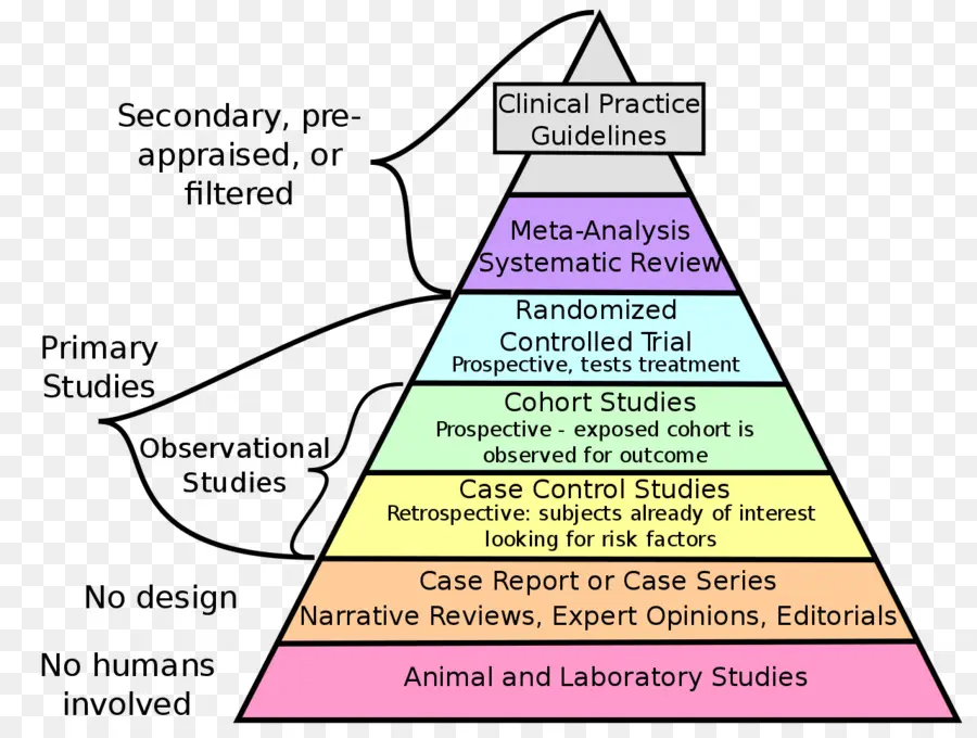 Pyramide De La Recherche，étude PNG