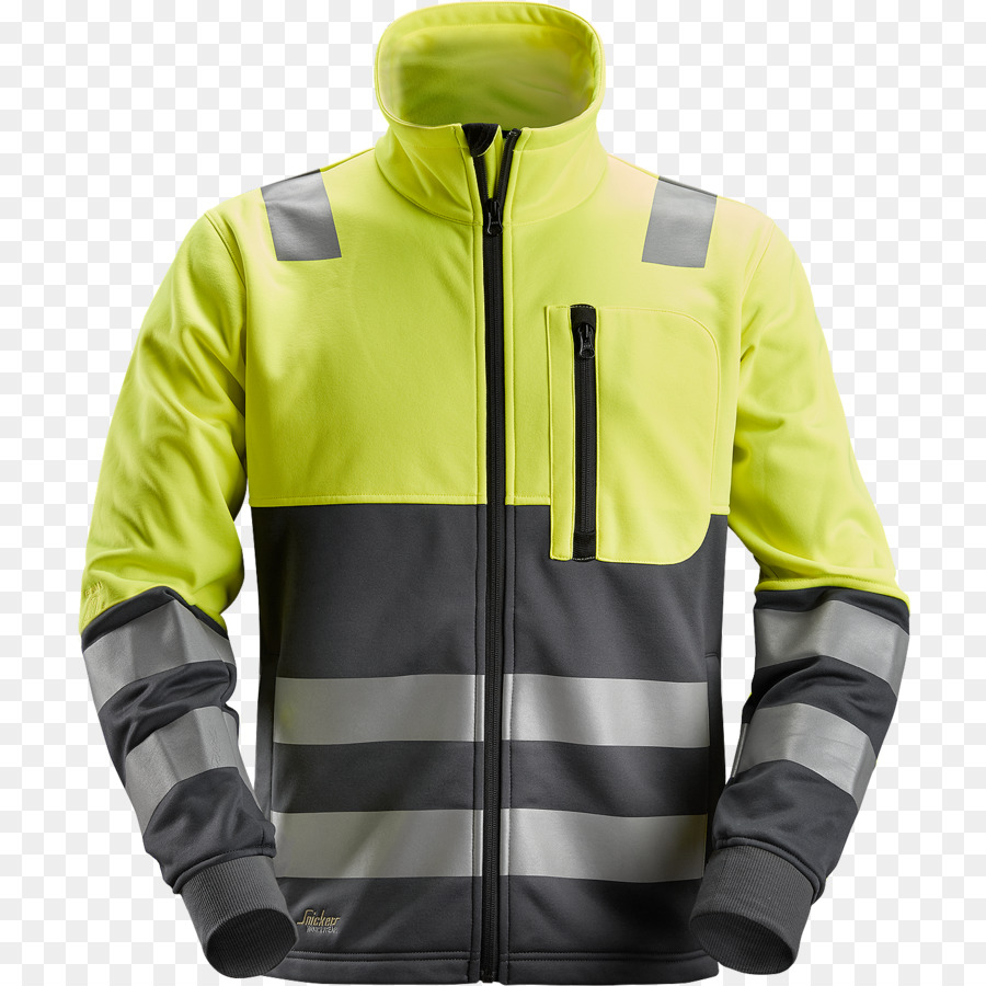 Veste De Sécurité Jaune，Réfléchissant PNG