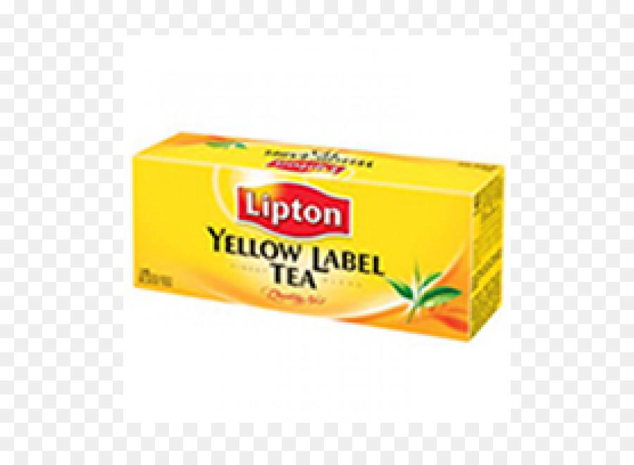 Thé Étiquette Jaune，Lipton PNG