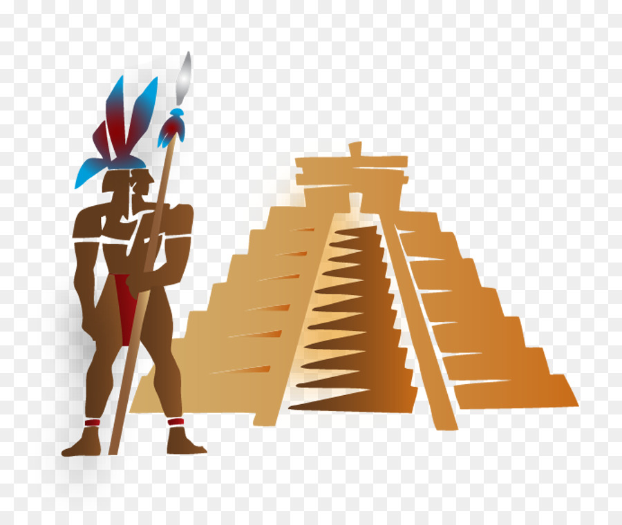Pyramides Méso Américain，Le Comportement De L Homme PNG