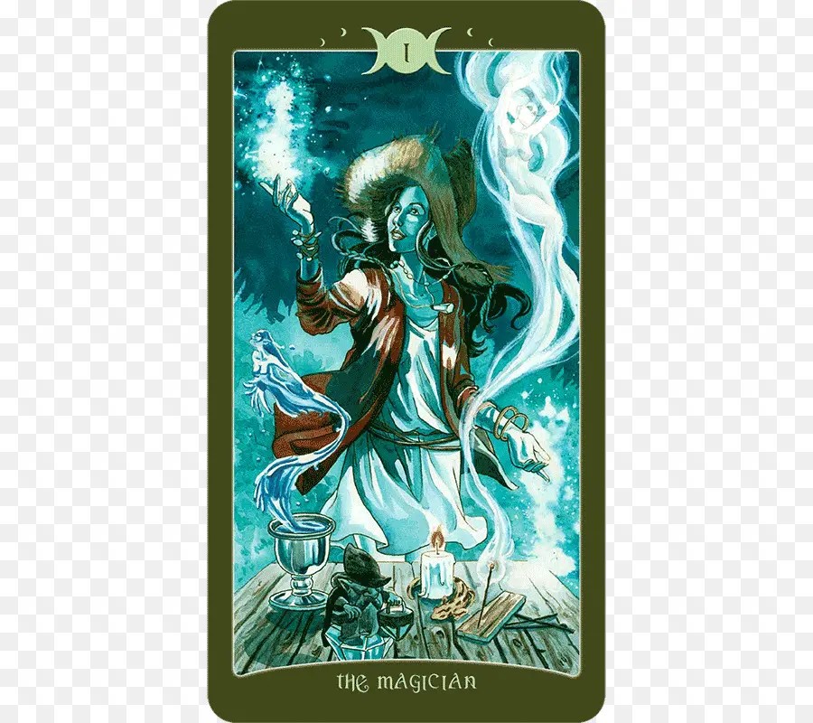 La Carte De Tarot Du Magicien，Magie PNG