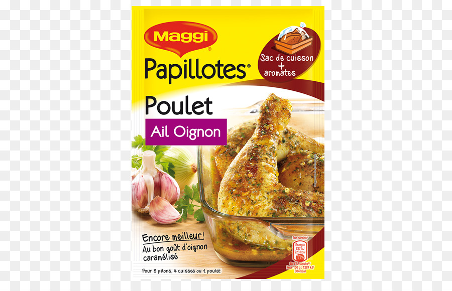 Papillotes Maggi，Poulet PNG