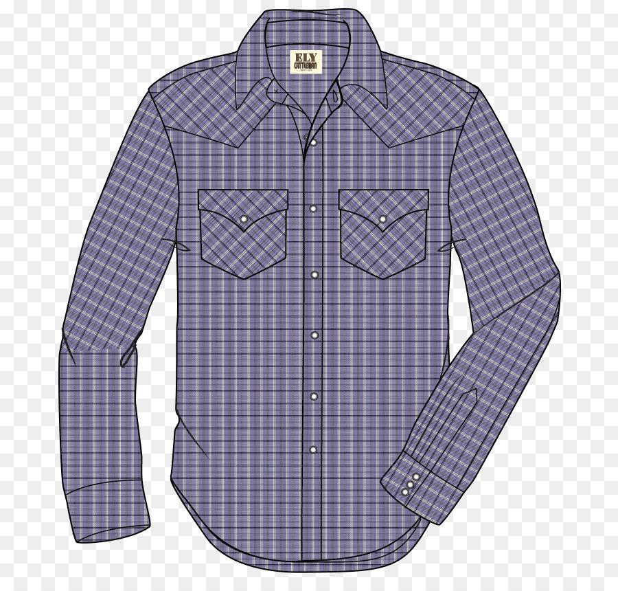 Chemise Rayée，Poches PNG