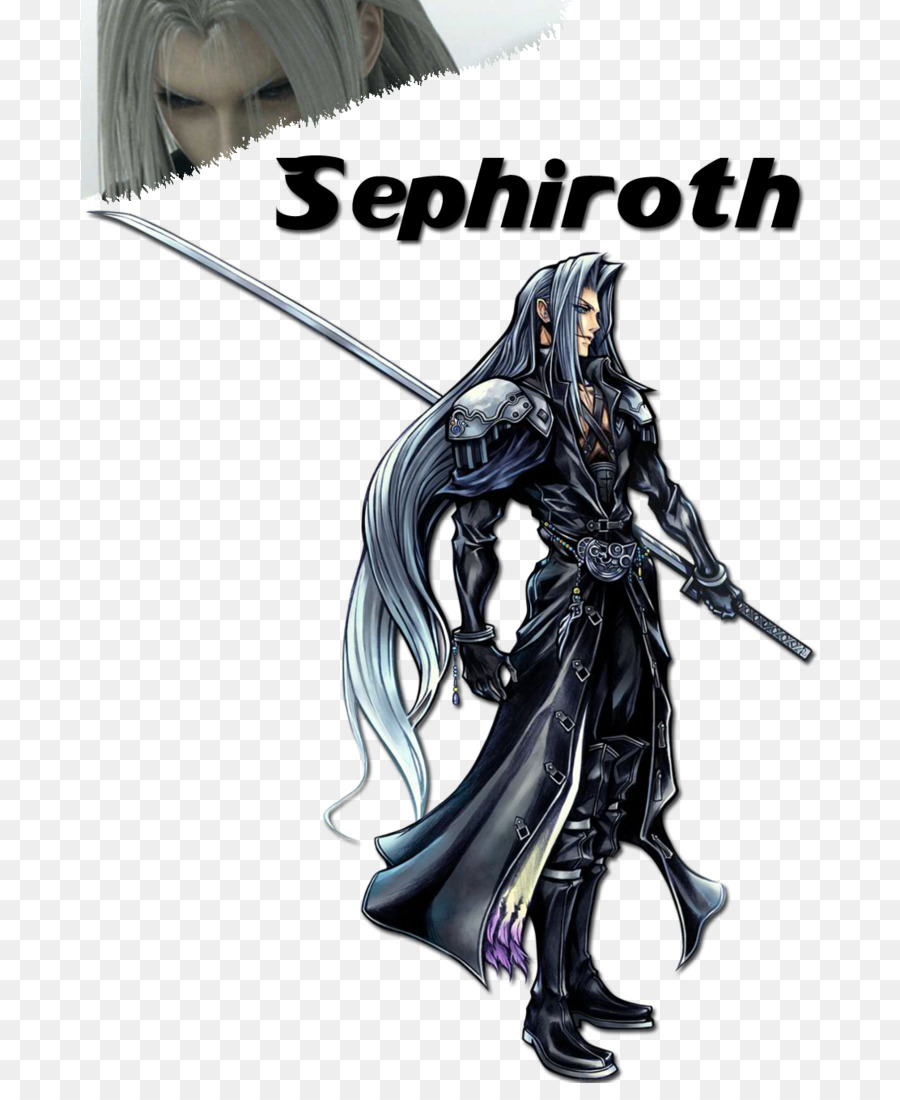 Séphiroth，épée PNG