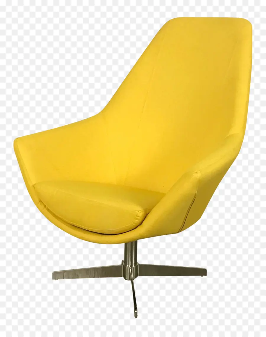 Chaise Moderne Jaune，Chaise PNG