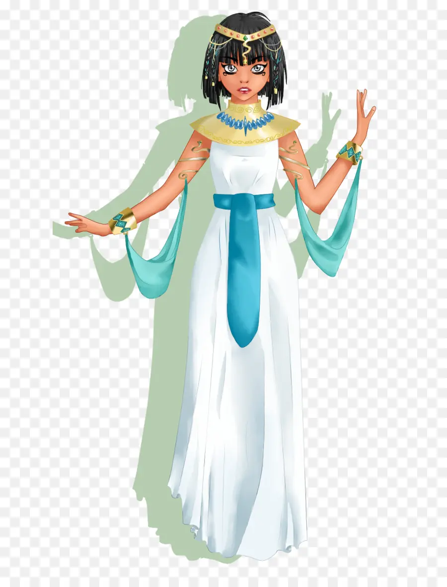 Femme égyptienne，Costume PNG