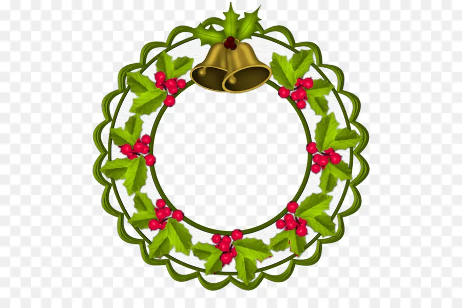 Couronne De Noël，Houx PNG