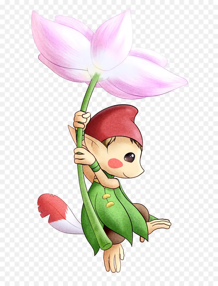 Elfe，Fleur PNG