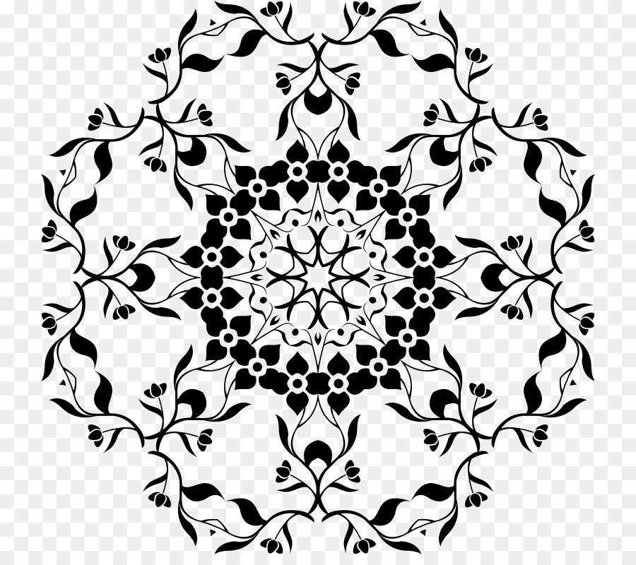 Mandalas，Floral PNG