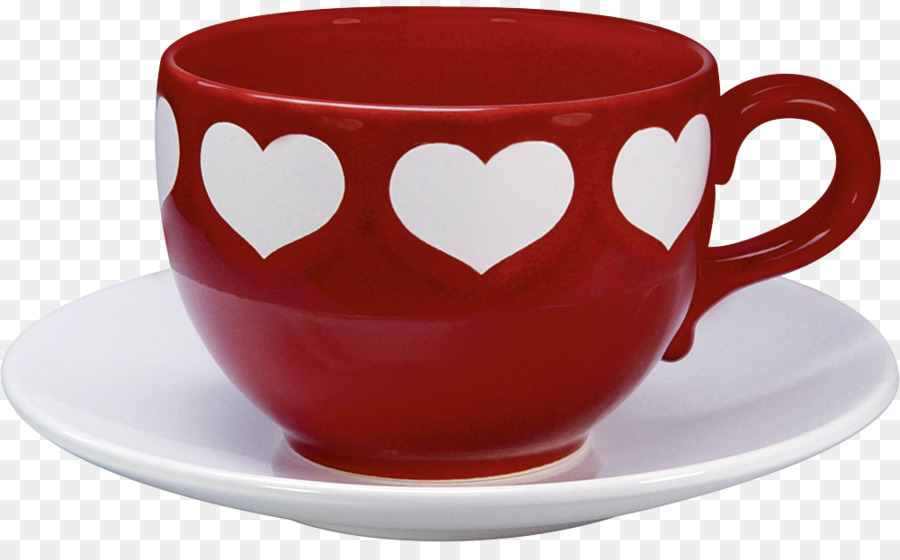 Tasse Coeur Rouge，Cœur PNG