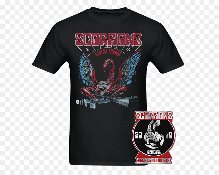 T Shirt Groupe De Rock Scorpions，Groupe PNG