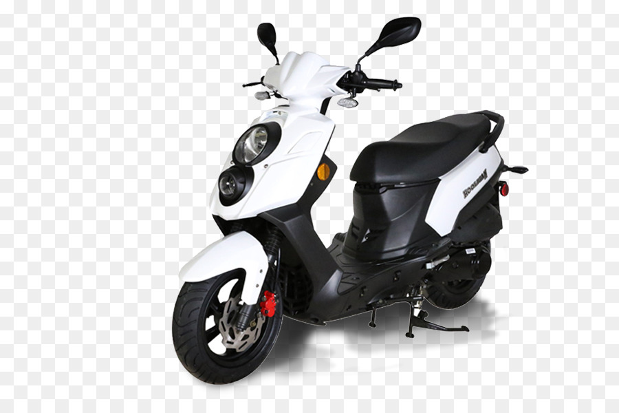 Moto Blanche，Scooter PNG