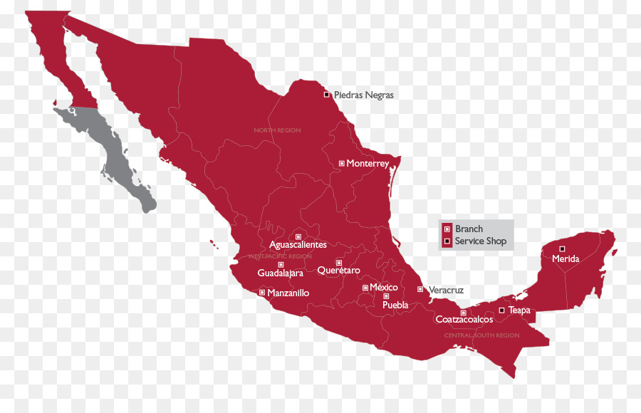 La Ville De Mexico，Carte PNG