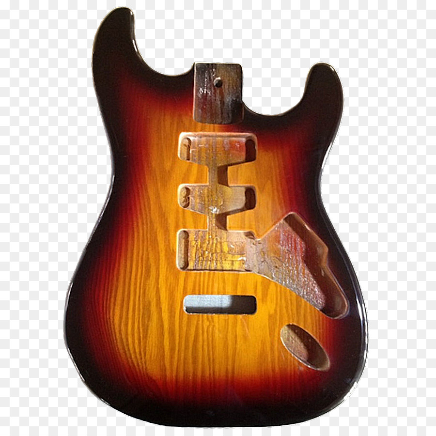 Corps De Guitare，En Bois PNG