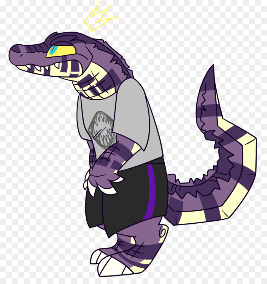 Crocodile，Violet PNG