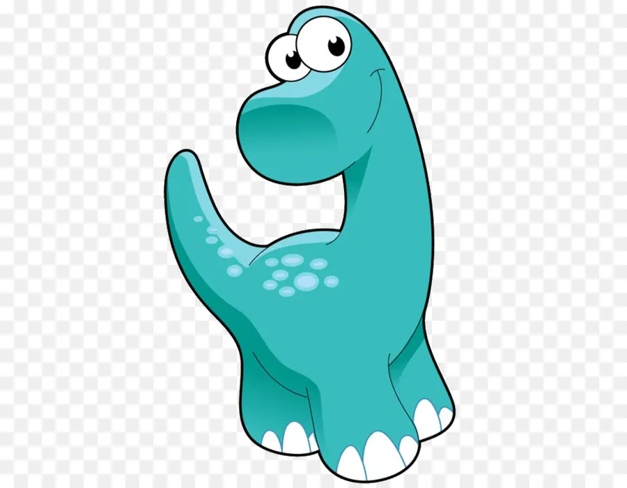 Dinosaure Bleu，Mignon PNG