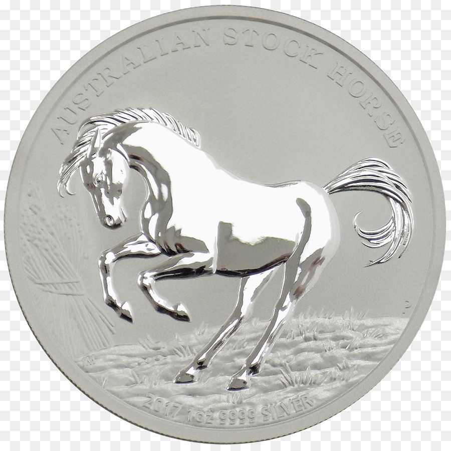 Pièce D'argent，Cheval PNG