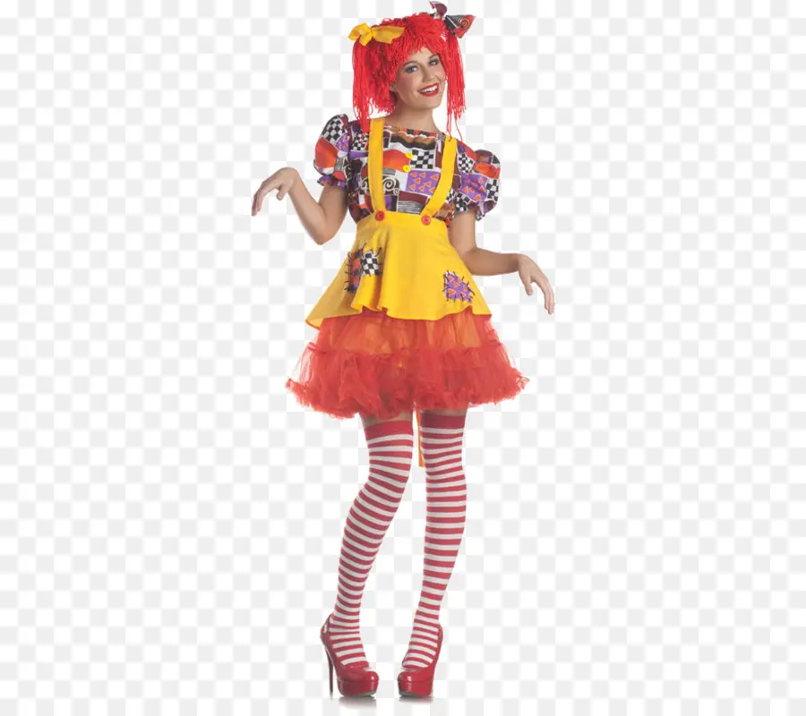 Déguisement De Clown，Femme PNG