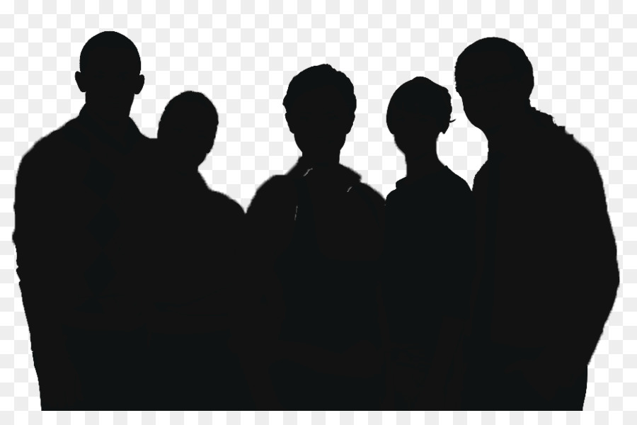 Famille Silhouette，Personnes PNG